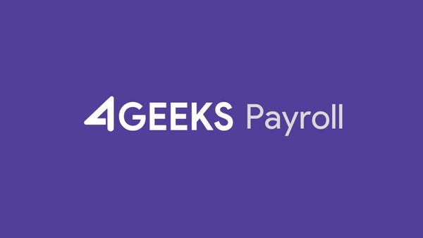 Introducing 4Geeks Payroll