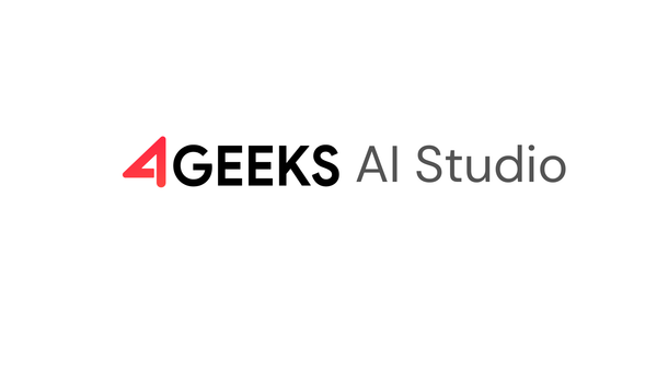 Introducing 4Geeks AI Studio, a New Era of AI-Augmented Software Development